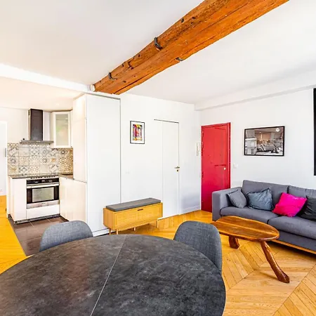 Guestready - Charmant Apt. En Plein Coeur Du Marais 아파트 *